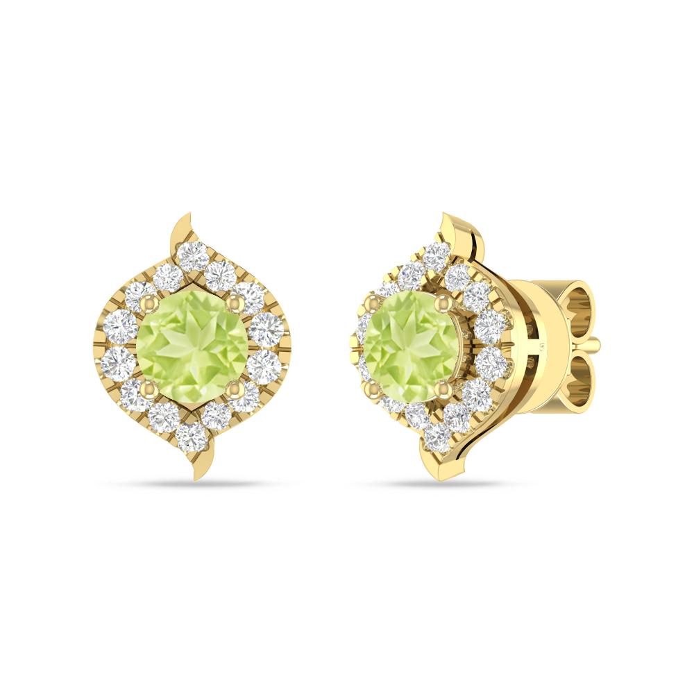 Yellow Gold - Peridot
