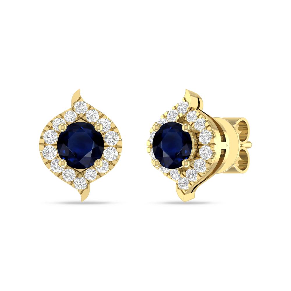 Yellow Gold - Sapphire