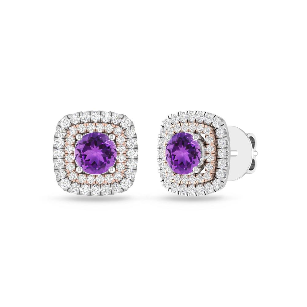 White Gold - Amethyst