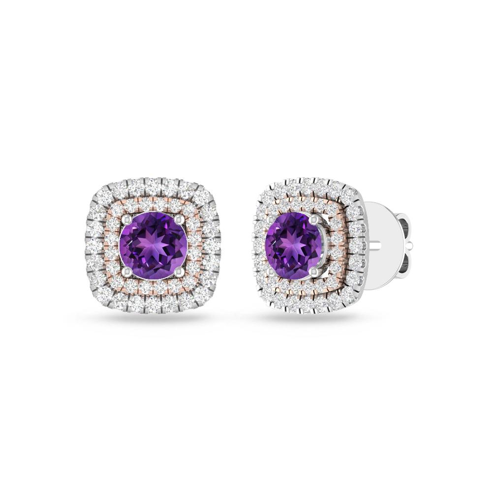White Gold - Amethyst