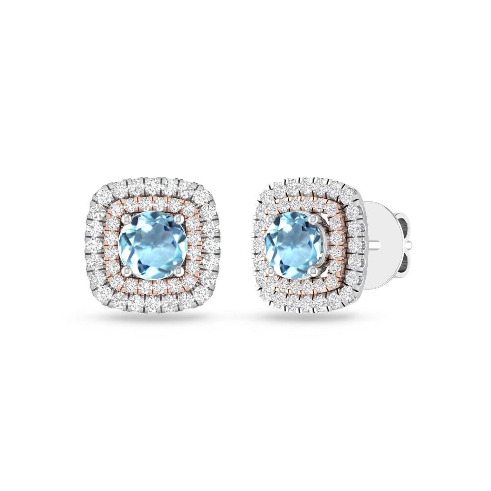 White Gold - Aquamarine