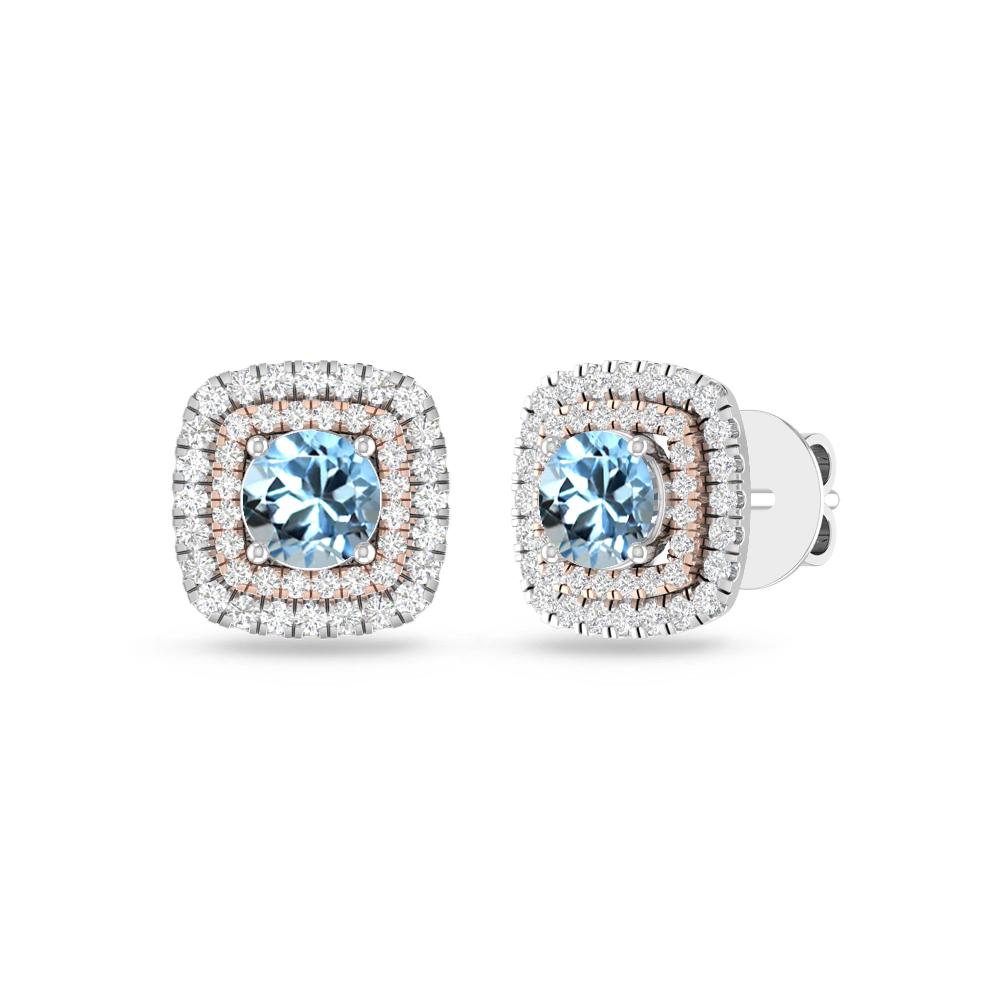 White Gold - Aquamarine