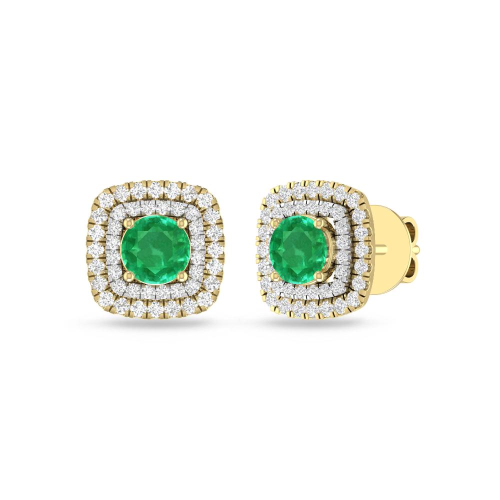 Yellow Gold - Emerald
