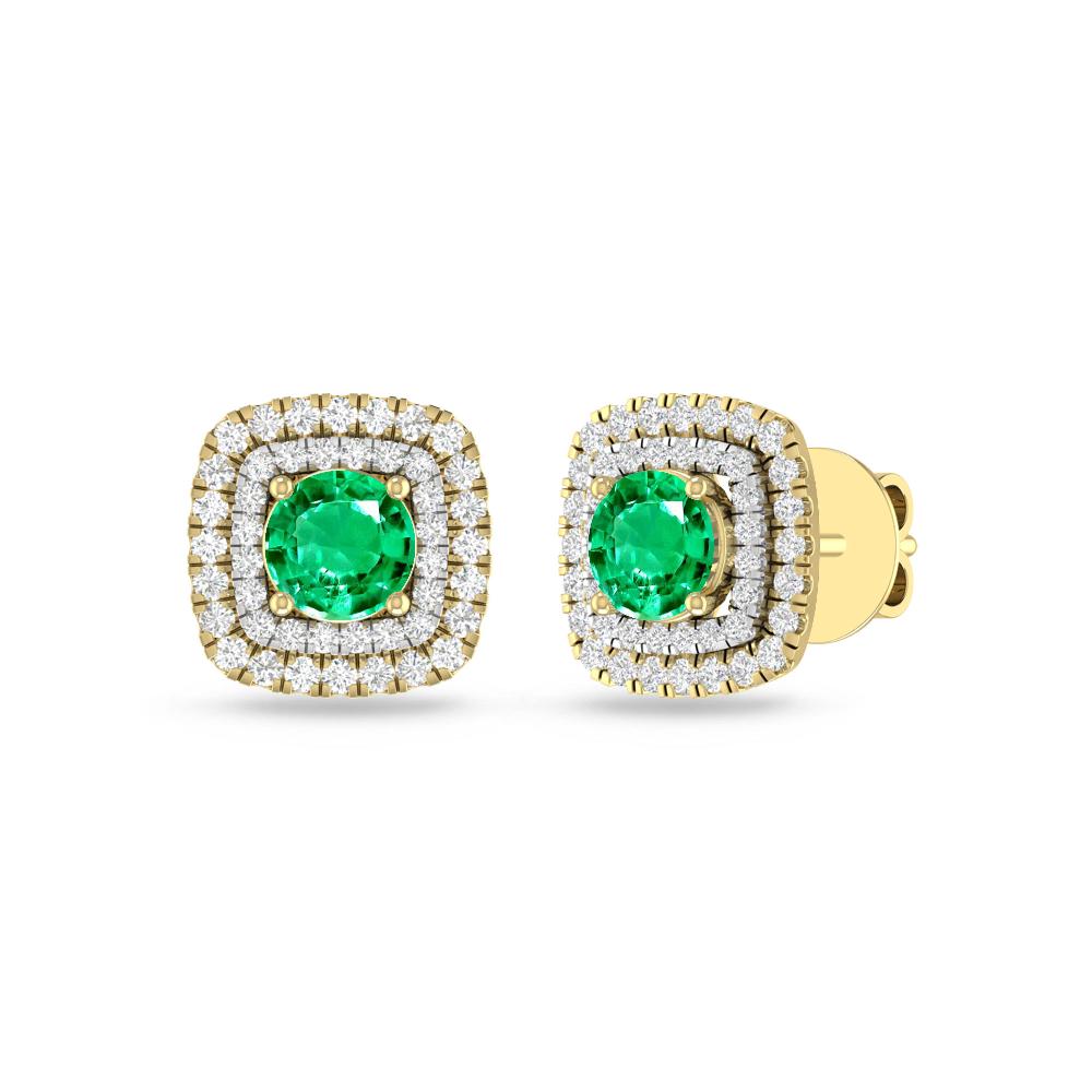 Yellow Gold - Emerald