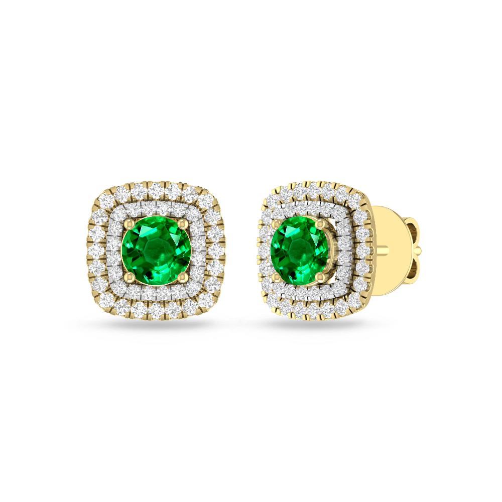 Yellow Gold - Emerald