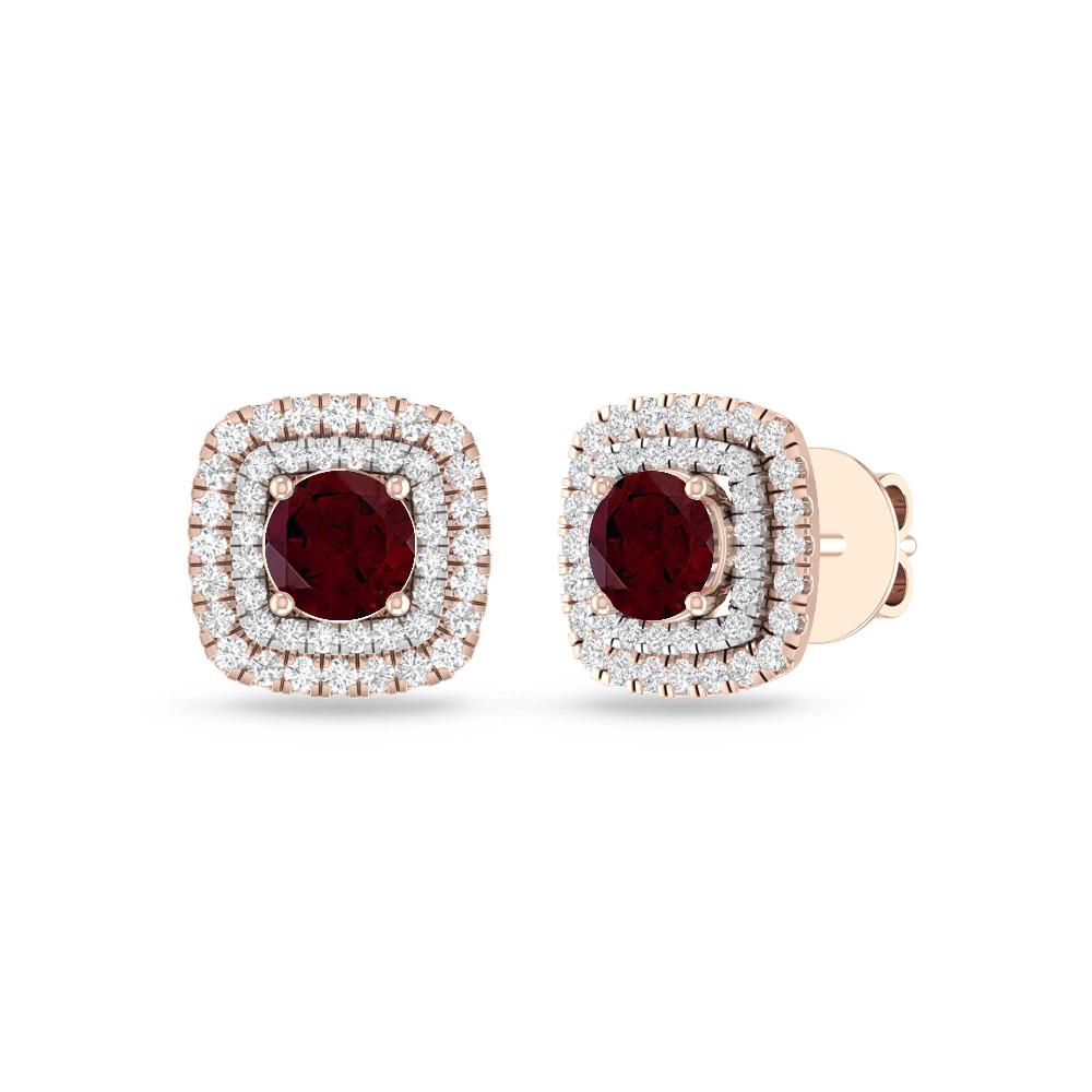 Rose Gold - Garnet