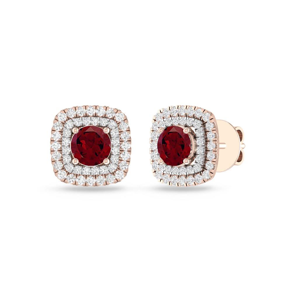 Rose Gold - Garnet