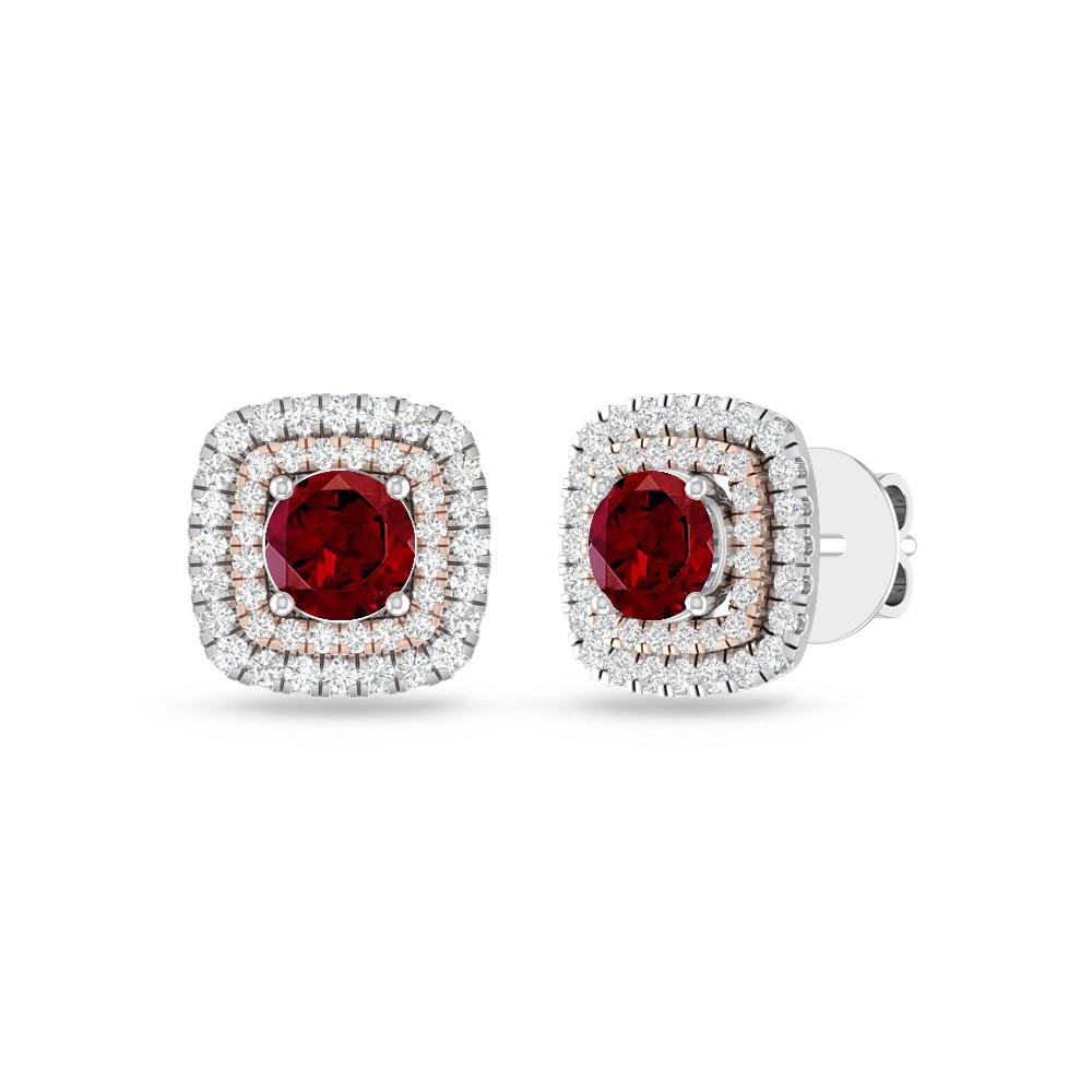 White Gold - Garnet