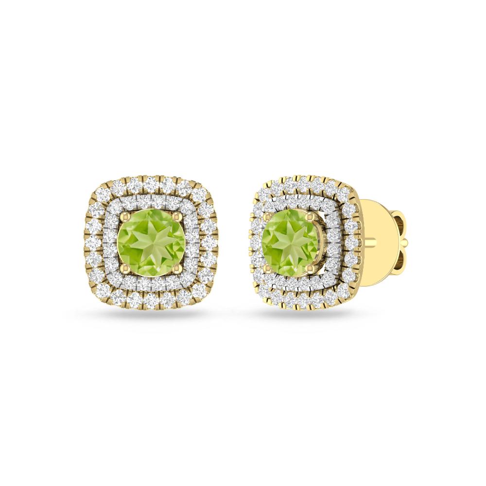 Yellow Gold - Peridot