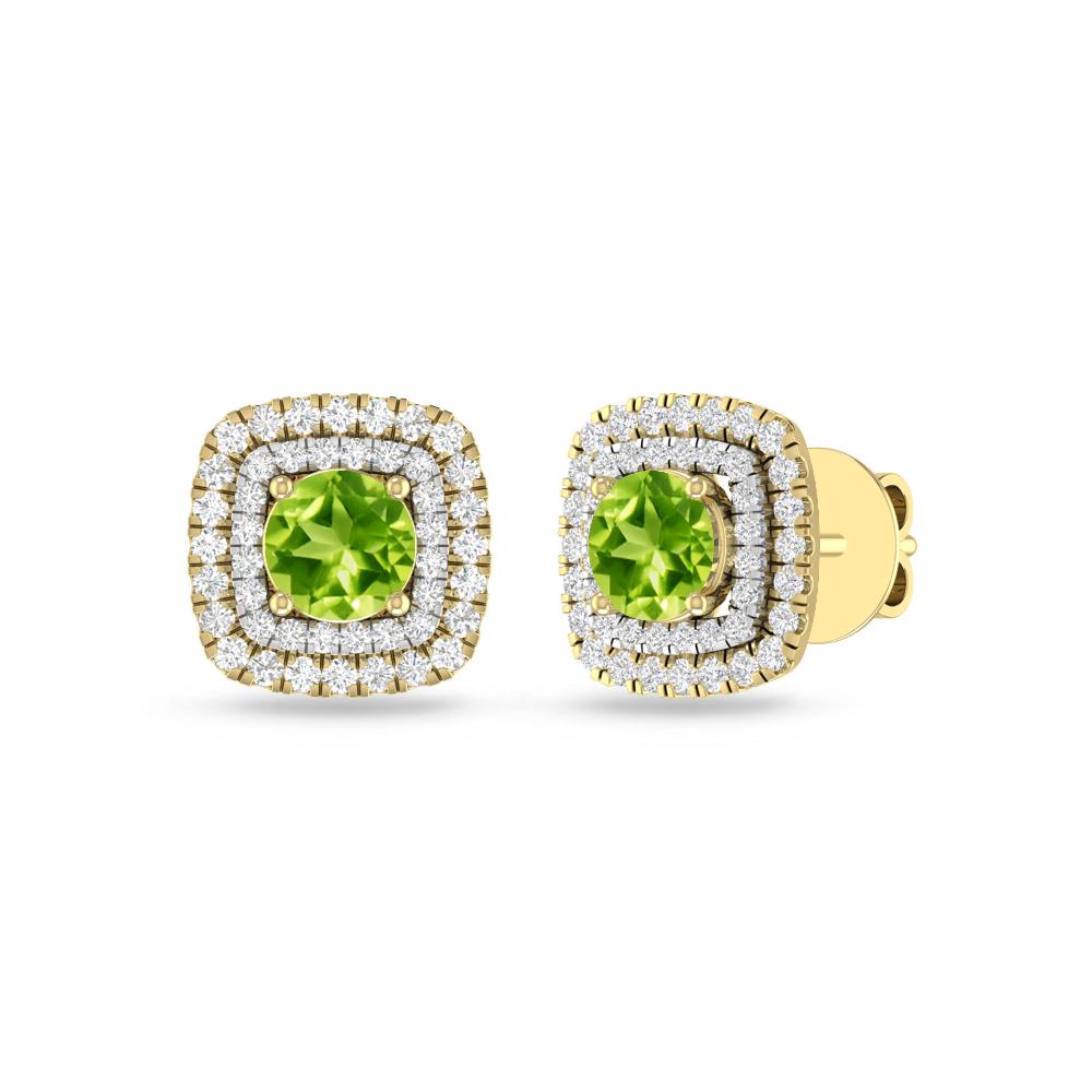 Yellow Gold - Peridot