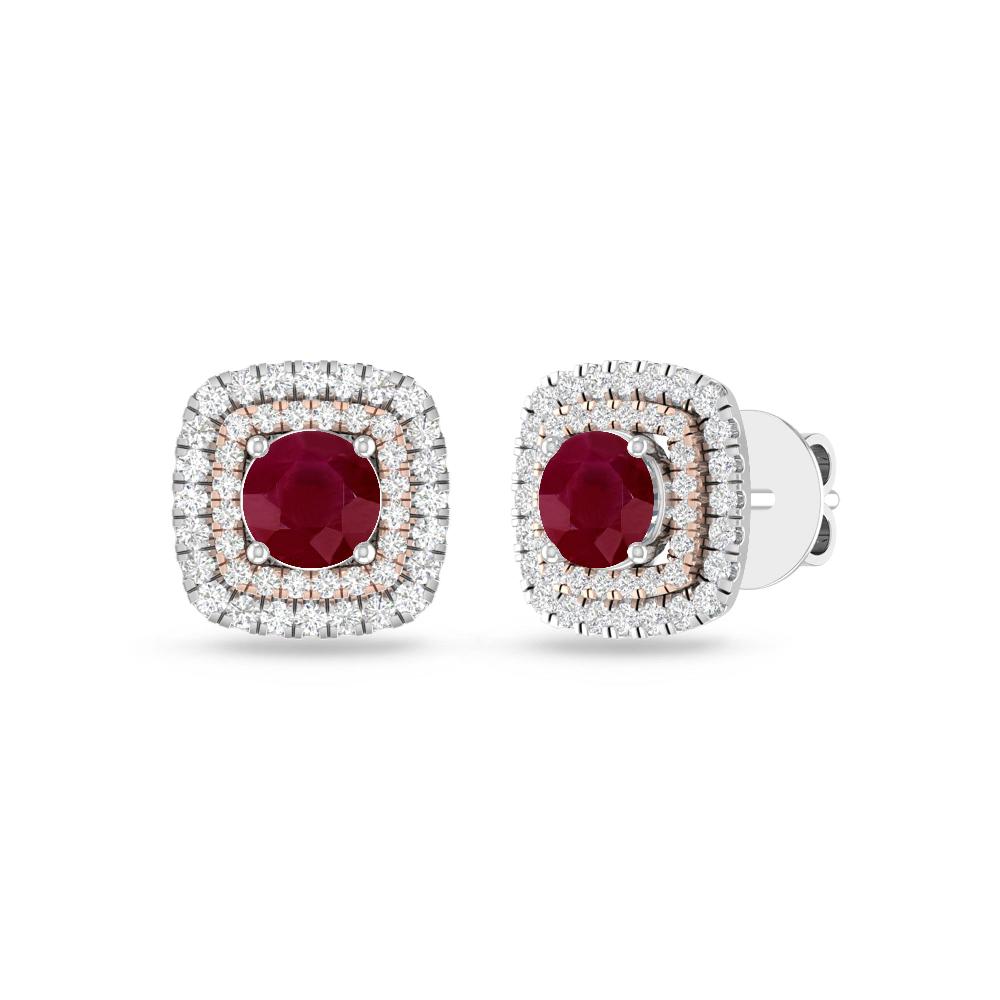 White Gold - Ruby