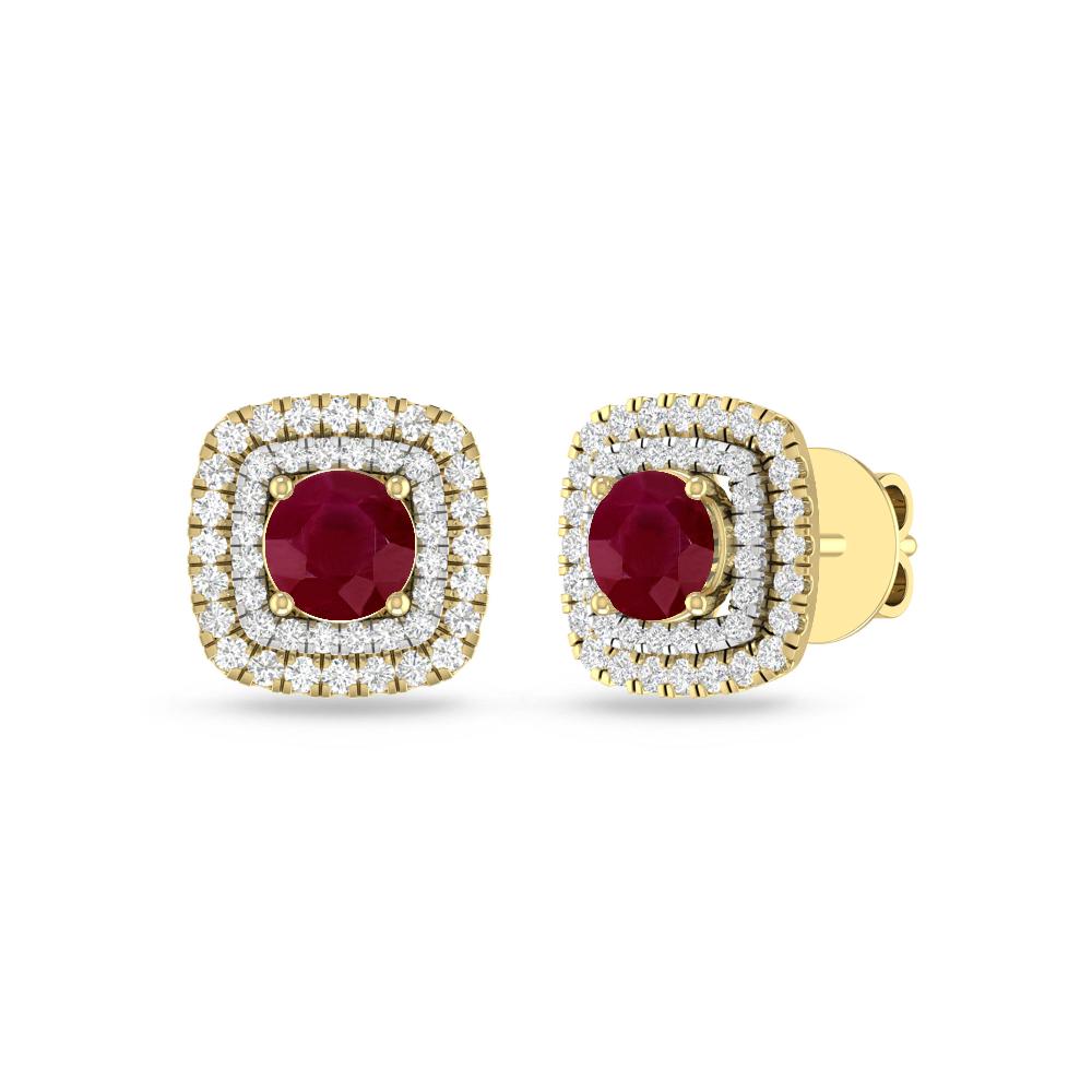 Yellow Gold - Ruby