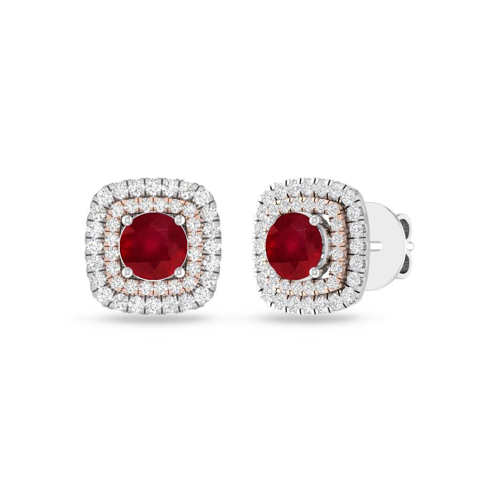 White Gold - Ruby