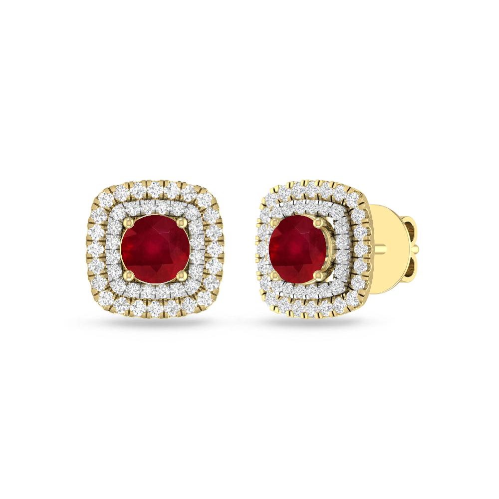 Yellow Gold - Ruby