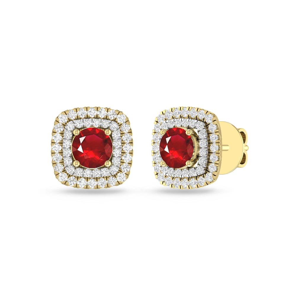 Yellow Gold - Ruby