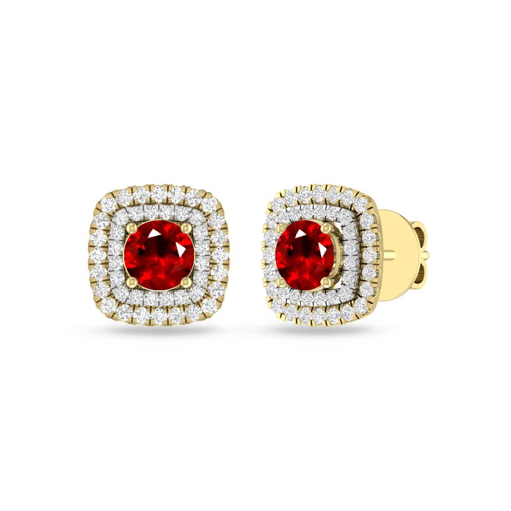 Yellow Gold - Ruby