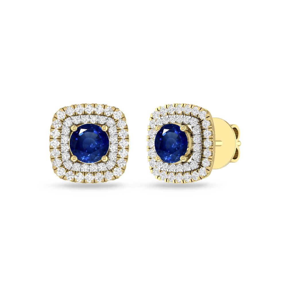 Yellow Gold - Sapphire