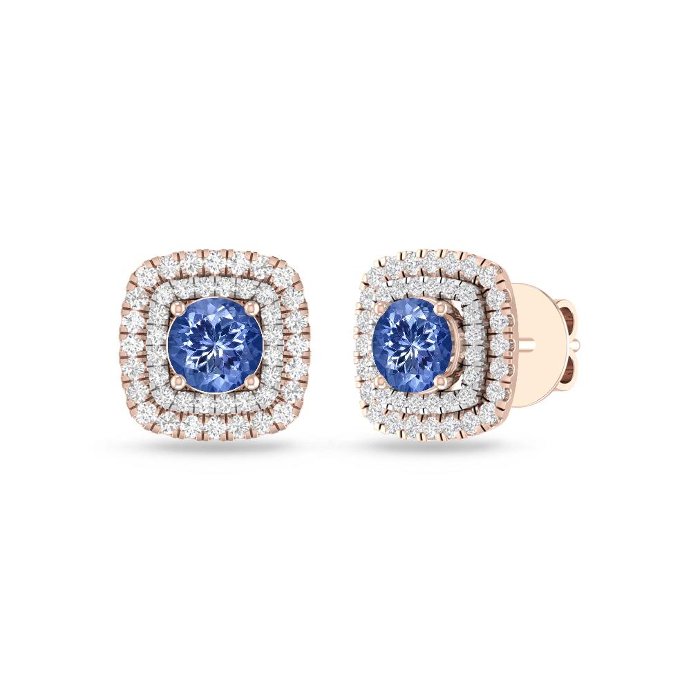 Rose Gold - Tanzanite