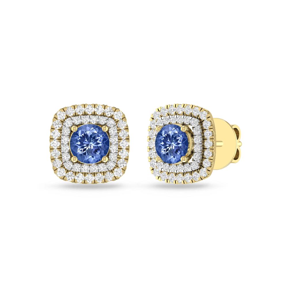 Yellow Gold - Tanzanite