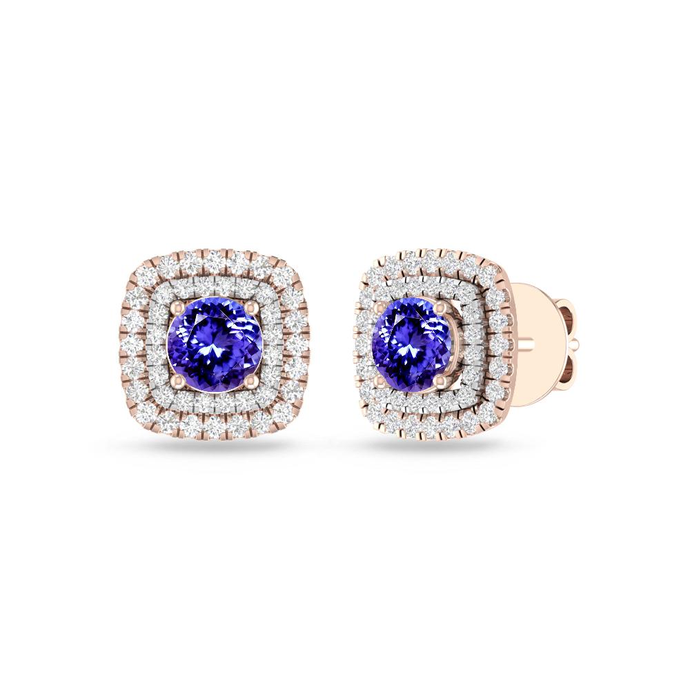 Rose Gold - Tanzanite