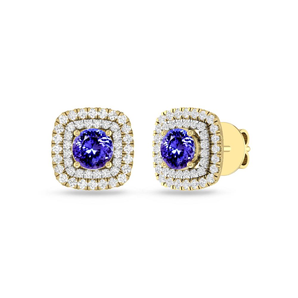 Yellow Gold - Tanzanite