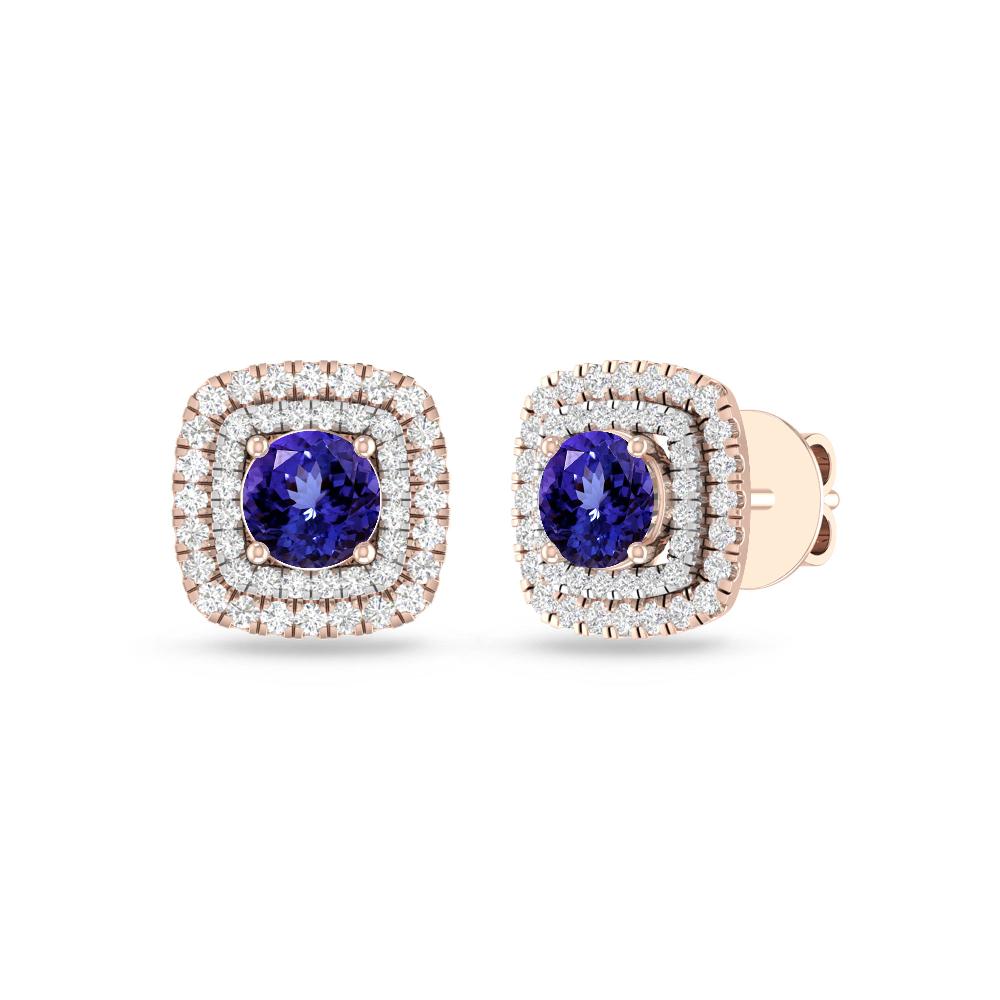 Rose Gold - Tanzanite