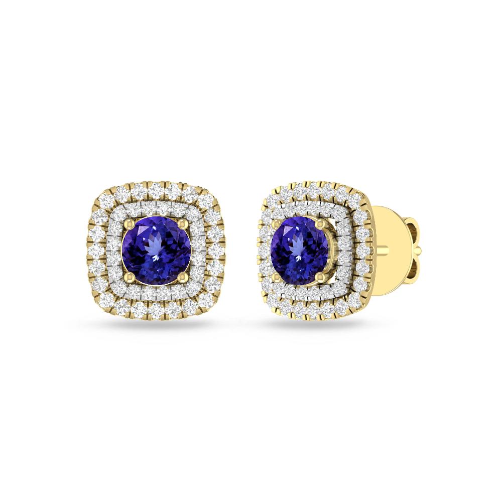 Yellow Gold - Tanzanite