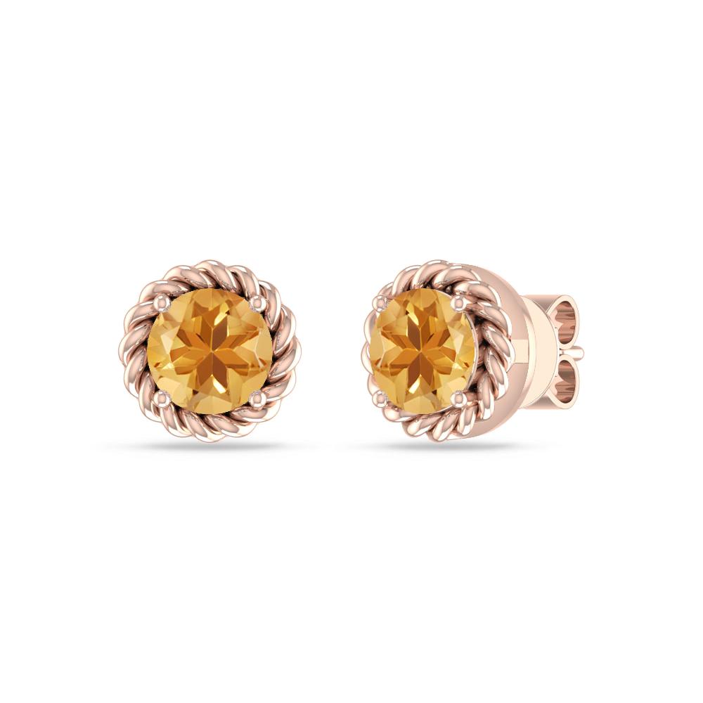 Rose Gold - Citrine