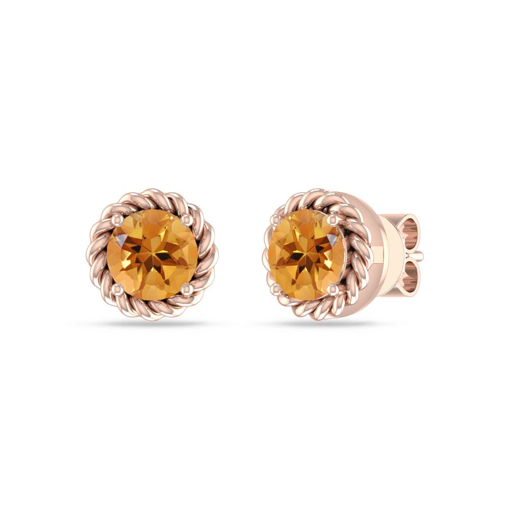 Rose Gold - Citrine