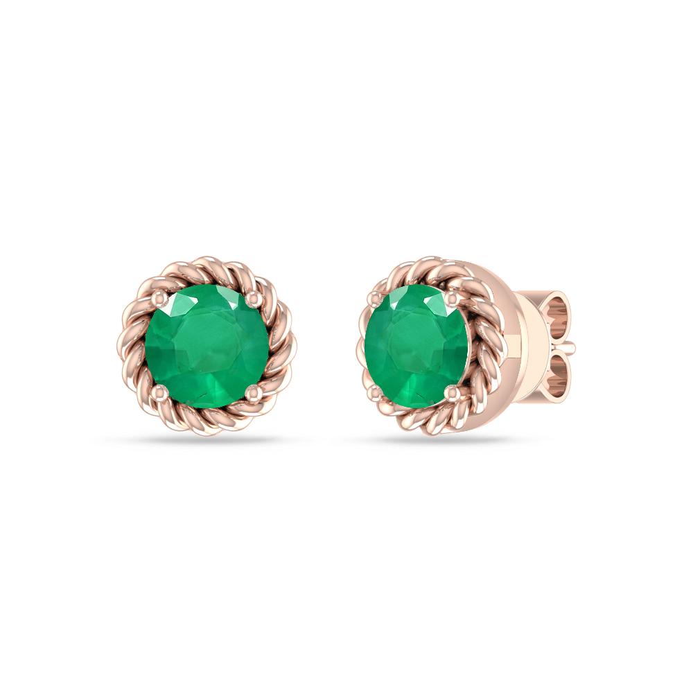 Rose Gold - Emerald