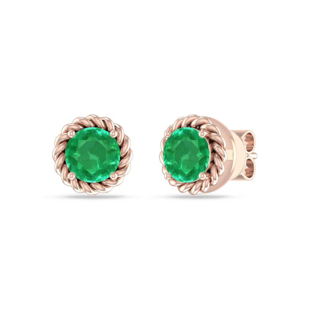 Rose Gold - Emerald