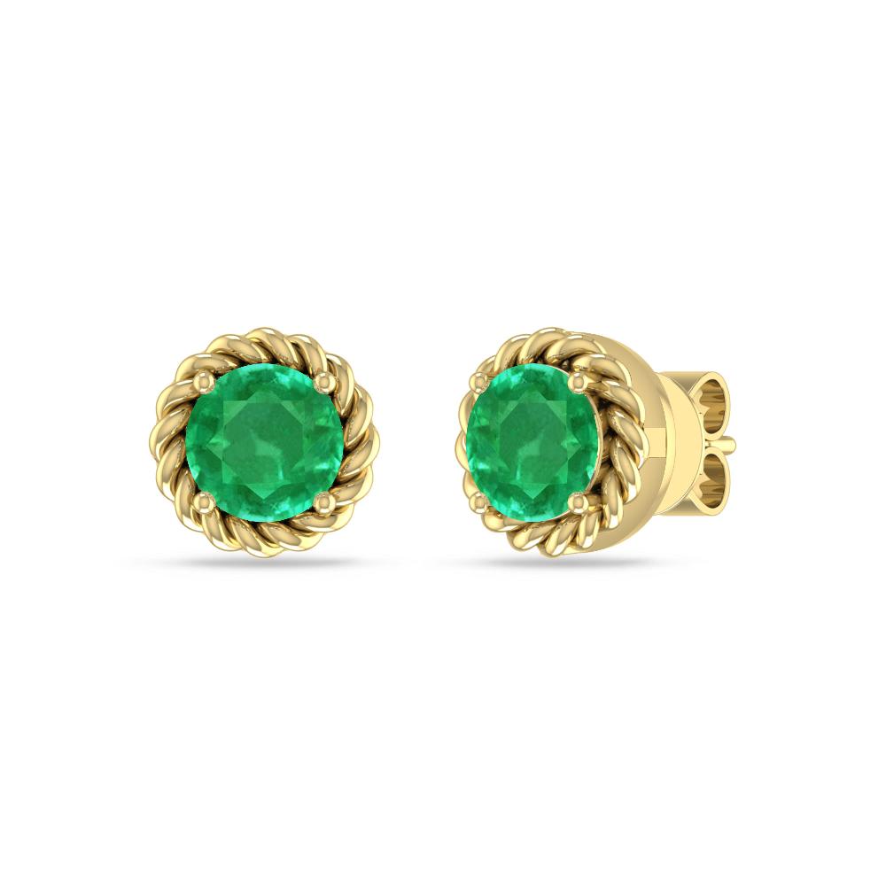 Yellow Gold - Emerald