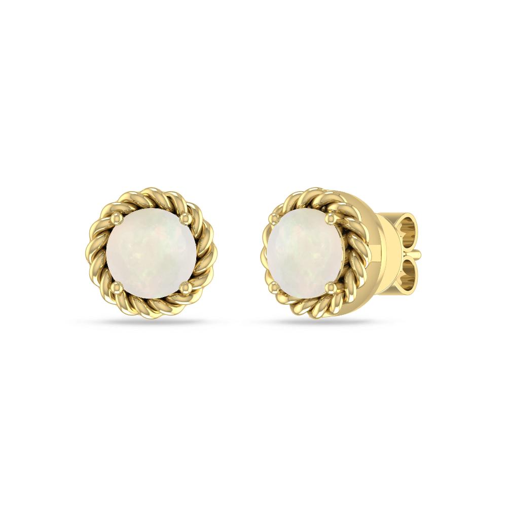 Yellow Gold - Opal