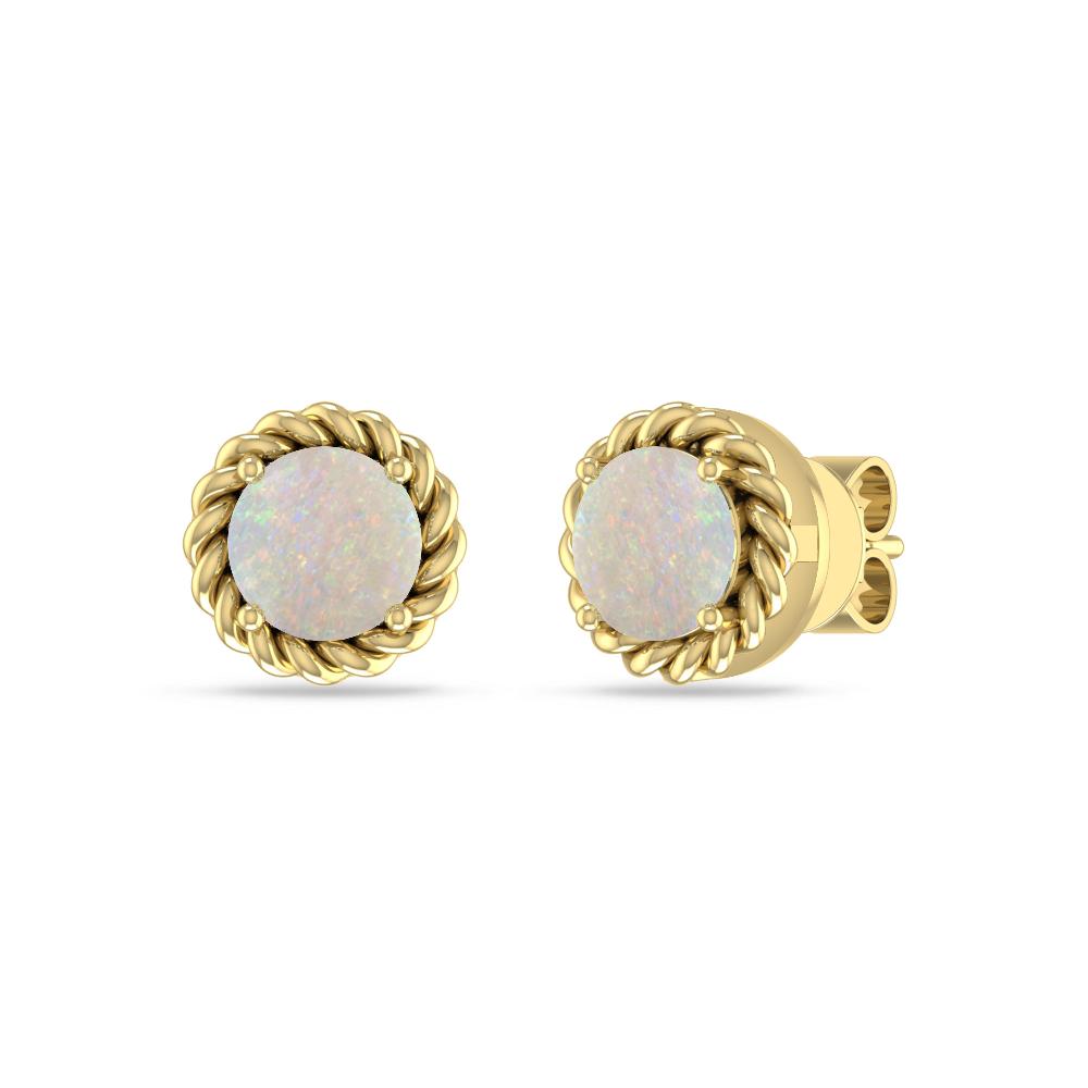 Yellow Gold - Opal