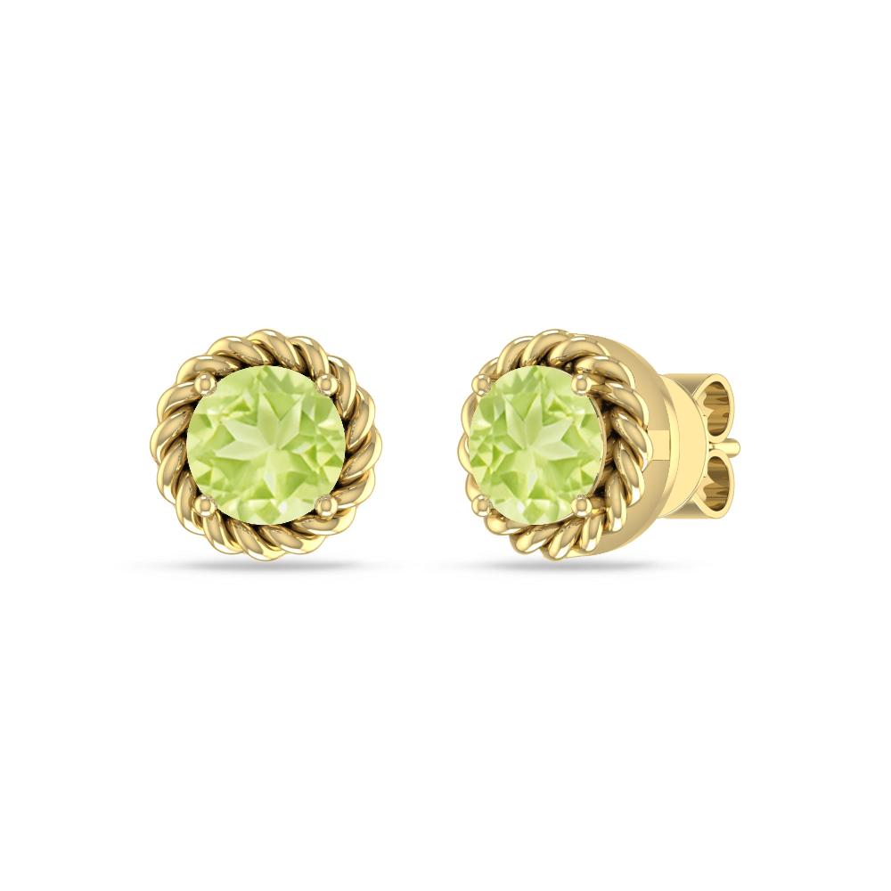 Yellow Gold - Peridot