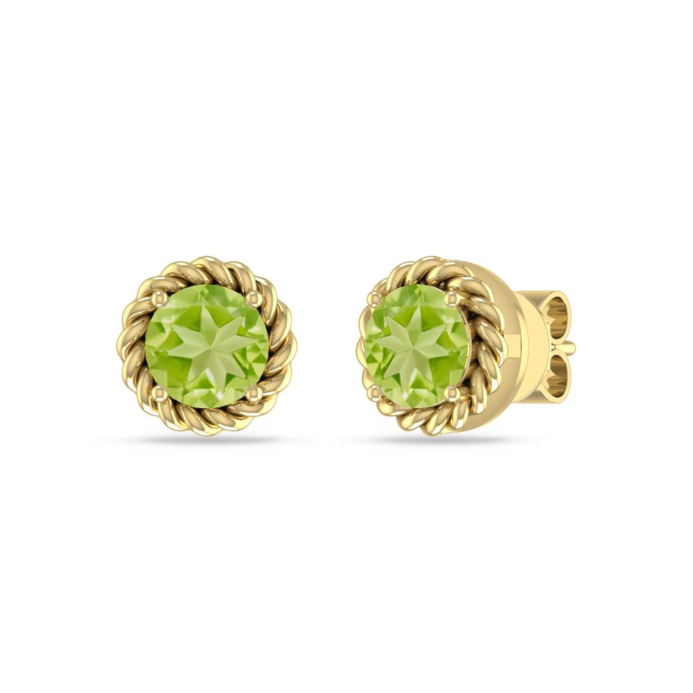 Yellow Gold - Peridot