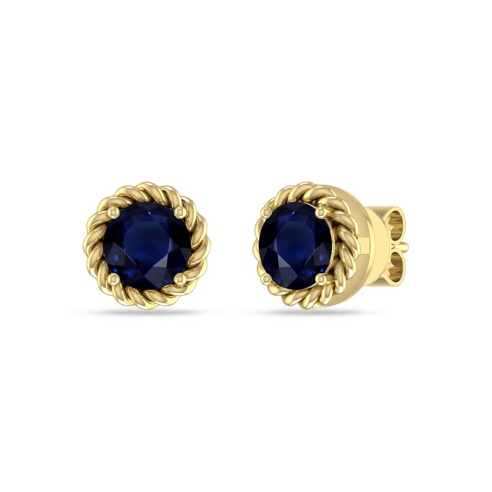 Yellow Gold - Sapphire