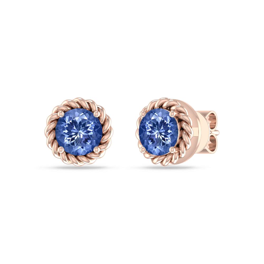 Rose Gold - Tanzanite