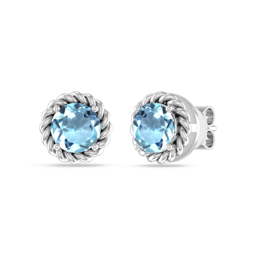 White Gold - Aquamarine