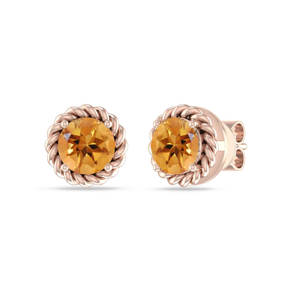 Rose Gold - Citrine