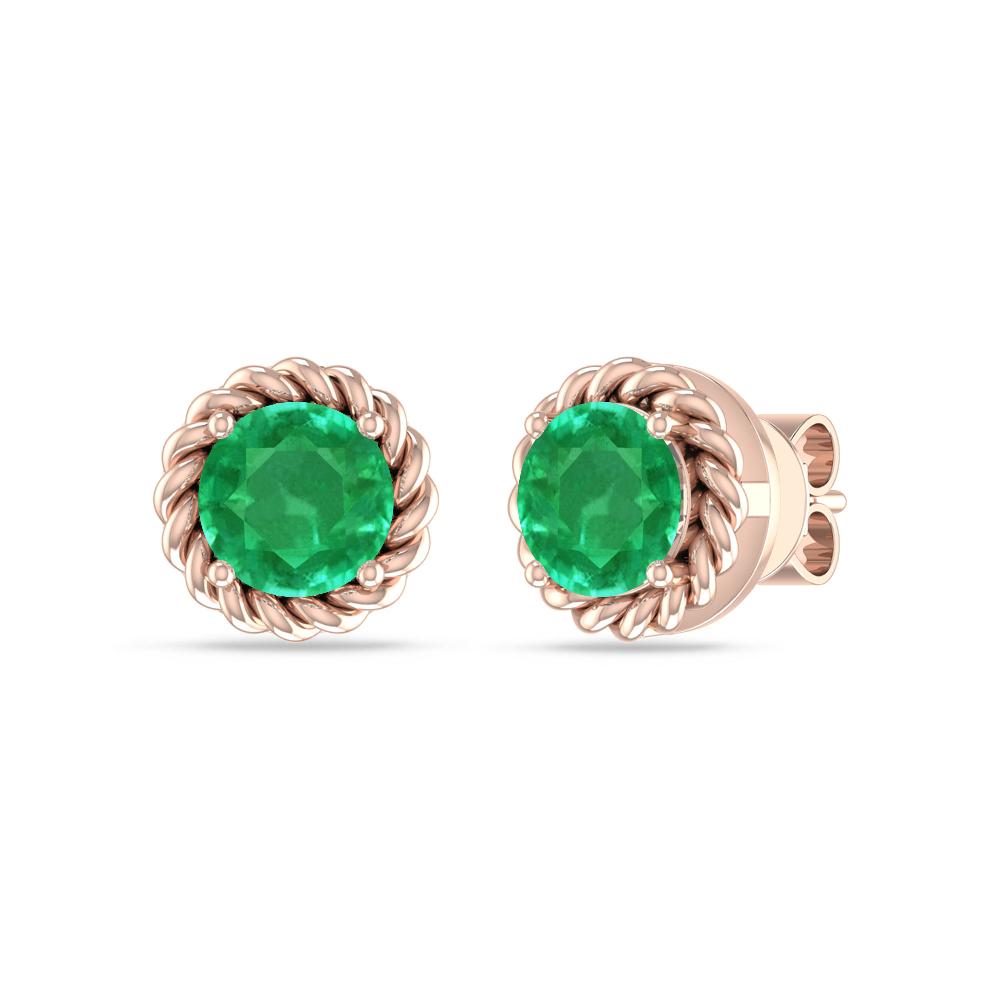 Rose Gold - Emerald