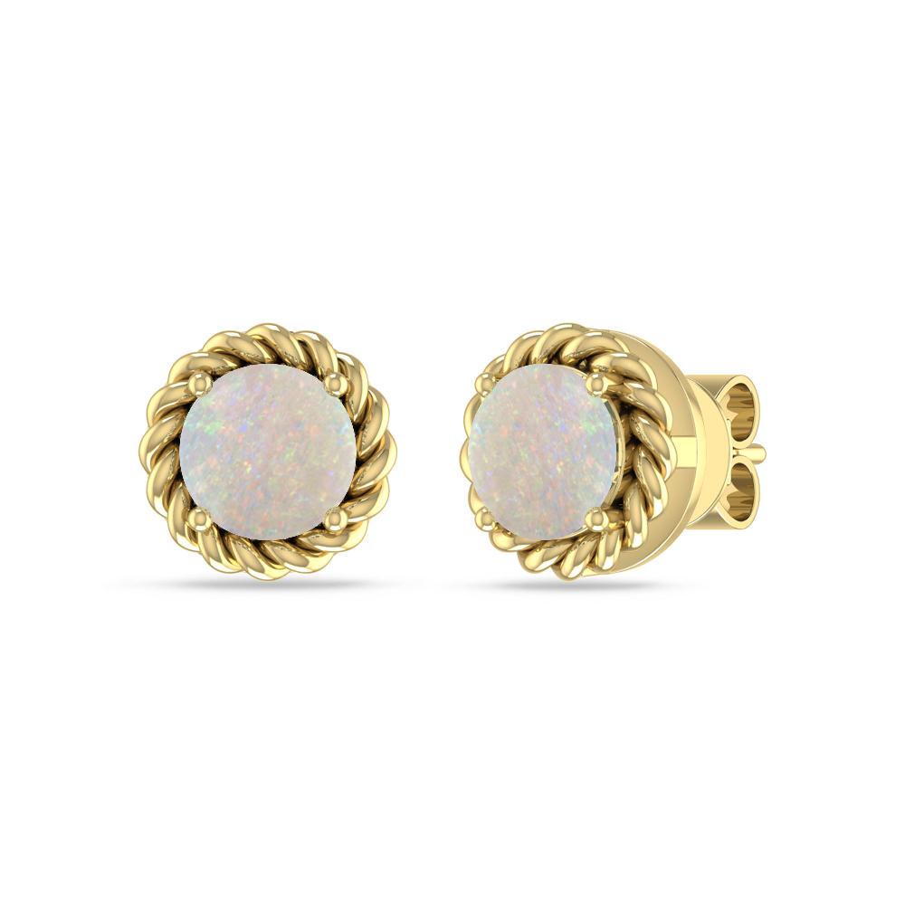 Yellow Gold - Opal
