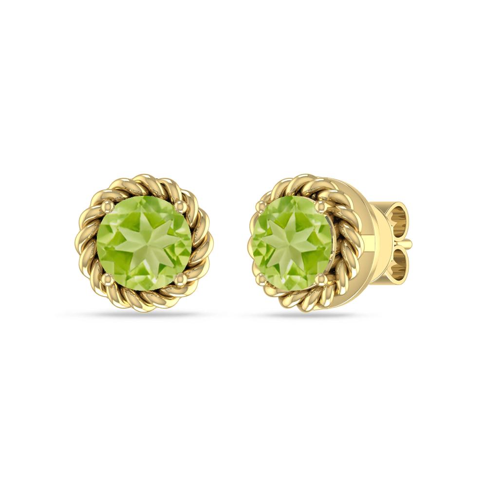 Yellow Gold - Peridot