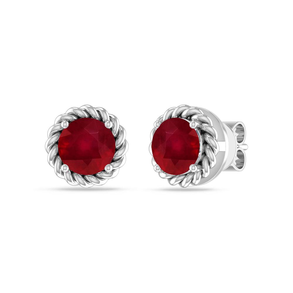 White Gold - Ruby
