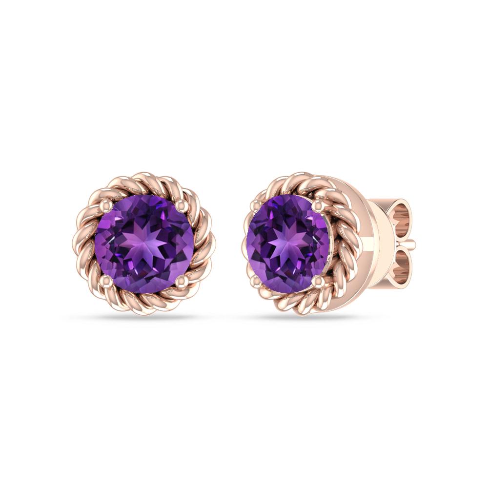 Rose Gold - Amethyst