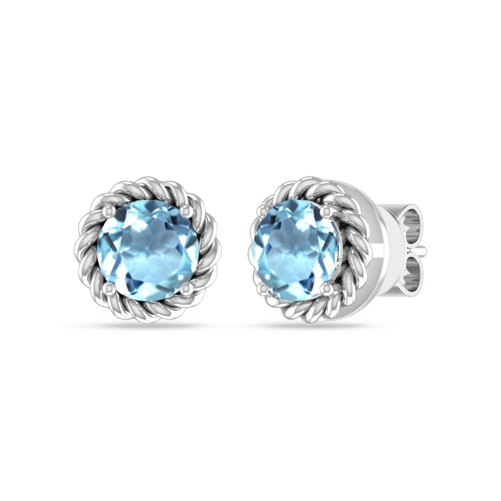 White Gold - Aquamarine