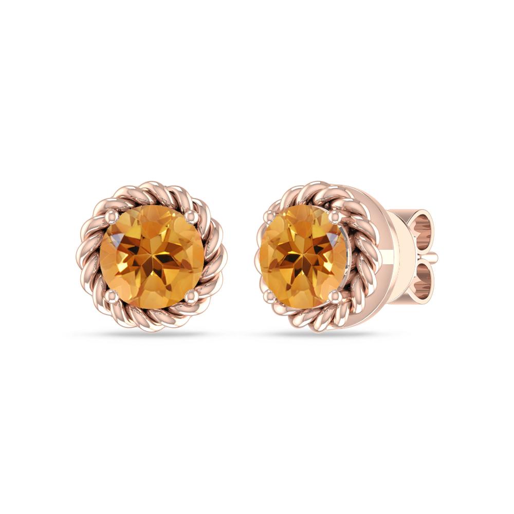 Rose Gold - Citrine