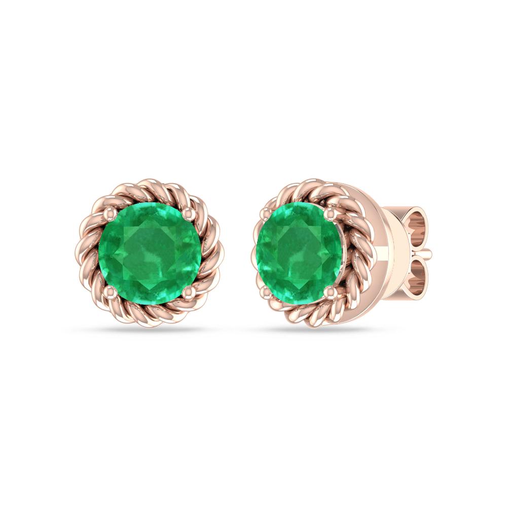 Rose Gold - Emerald