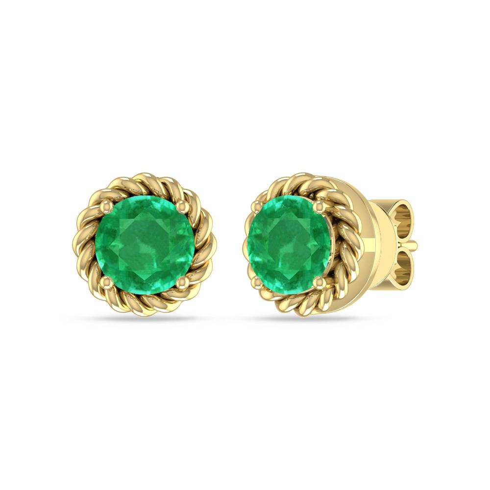 Yellow Gold - Emerald