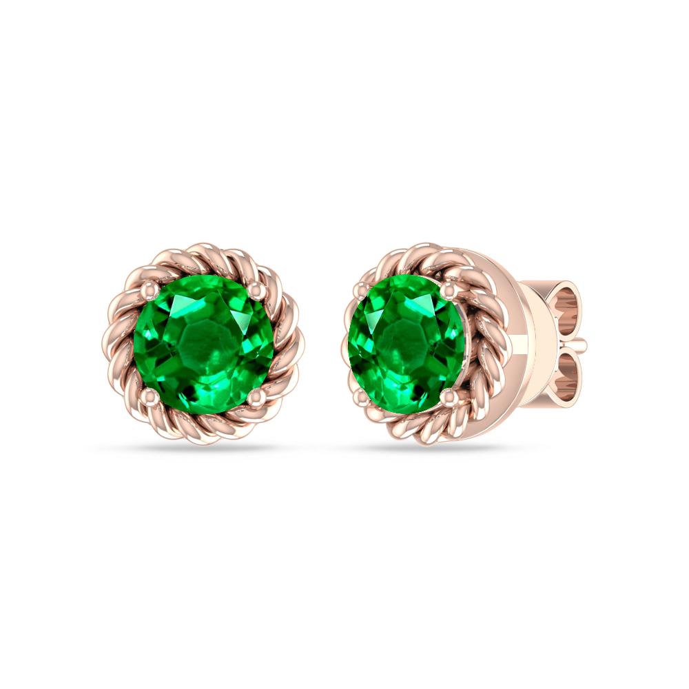 Rose Gold - Emerald